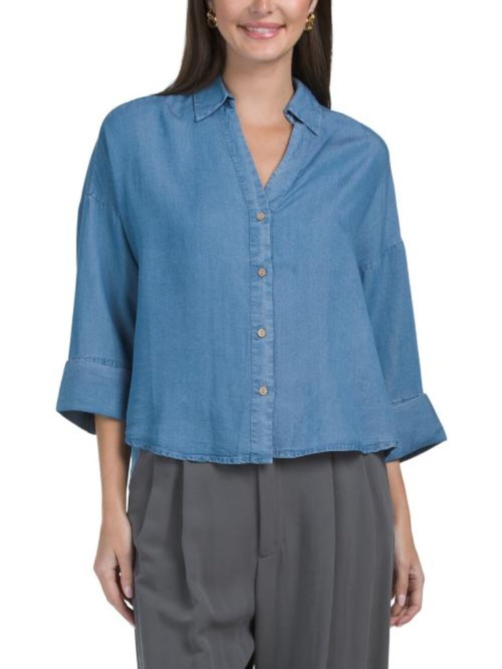 ALEXANDER JORDAN Long Sleeve Blouse